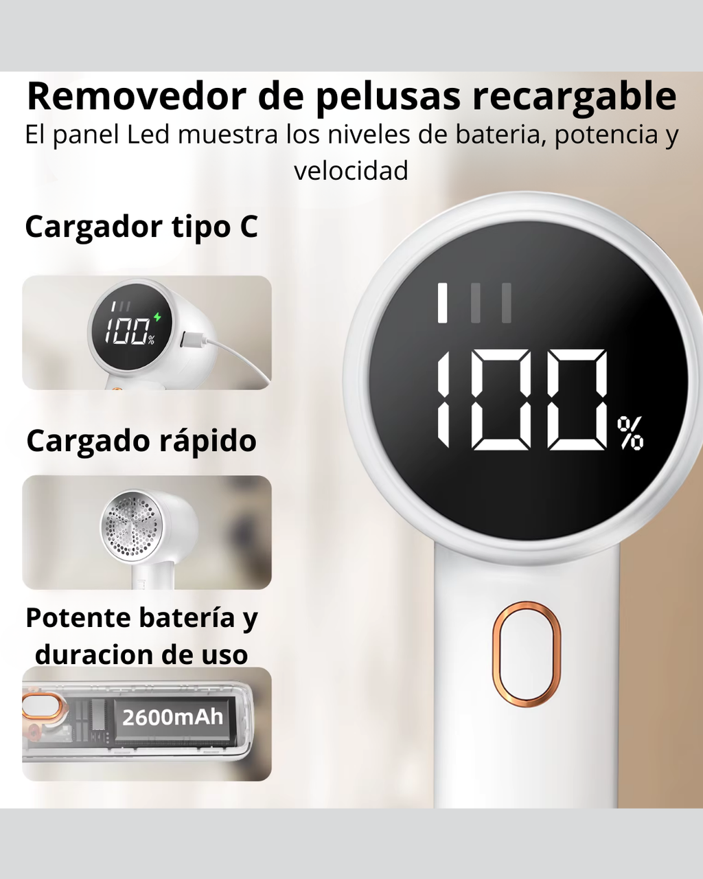 Quitapelusas Ultra Clean
